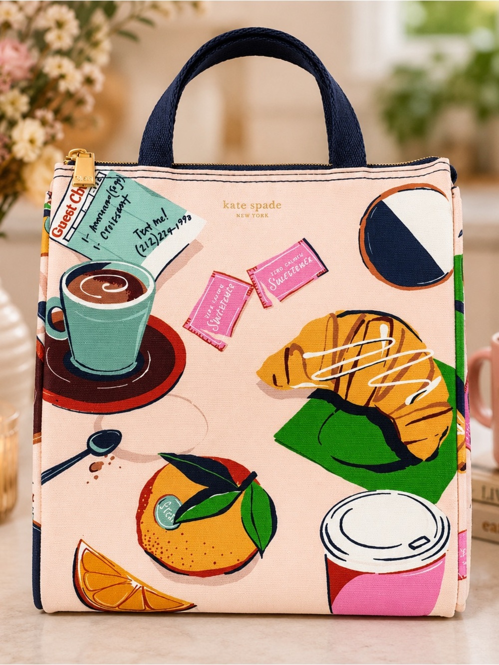 Kate Spade New York Rise and Shine Insulated Lunch Bag – NEW.